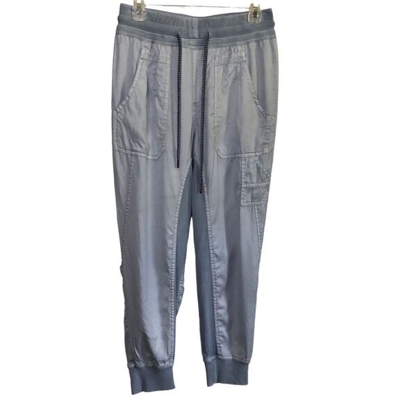 Anthropologie Nomad Joggers Light Blue Lyocell Size XS - Picture 4 of 10
